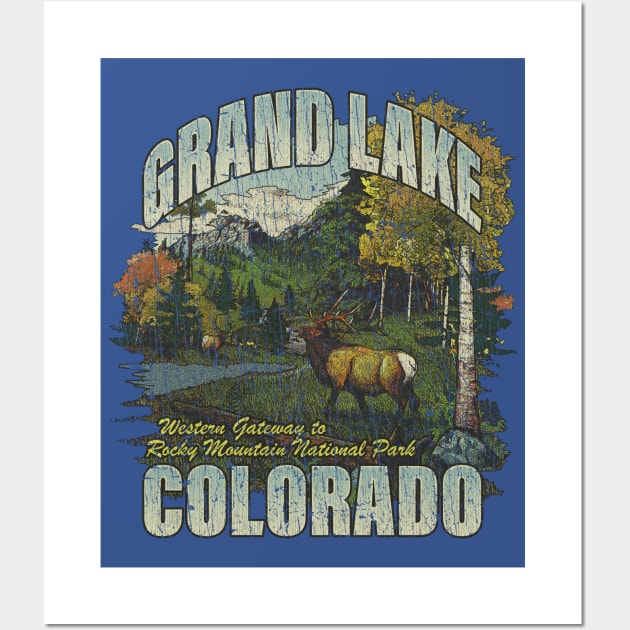 Grand Lake, Colorado 1881 Wall Art by JCD666